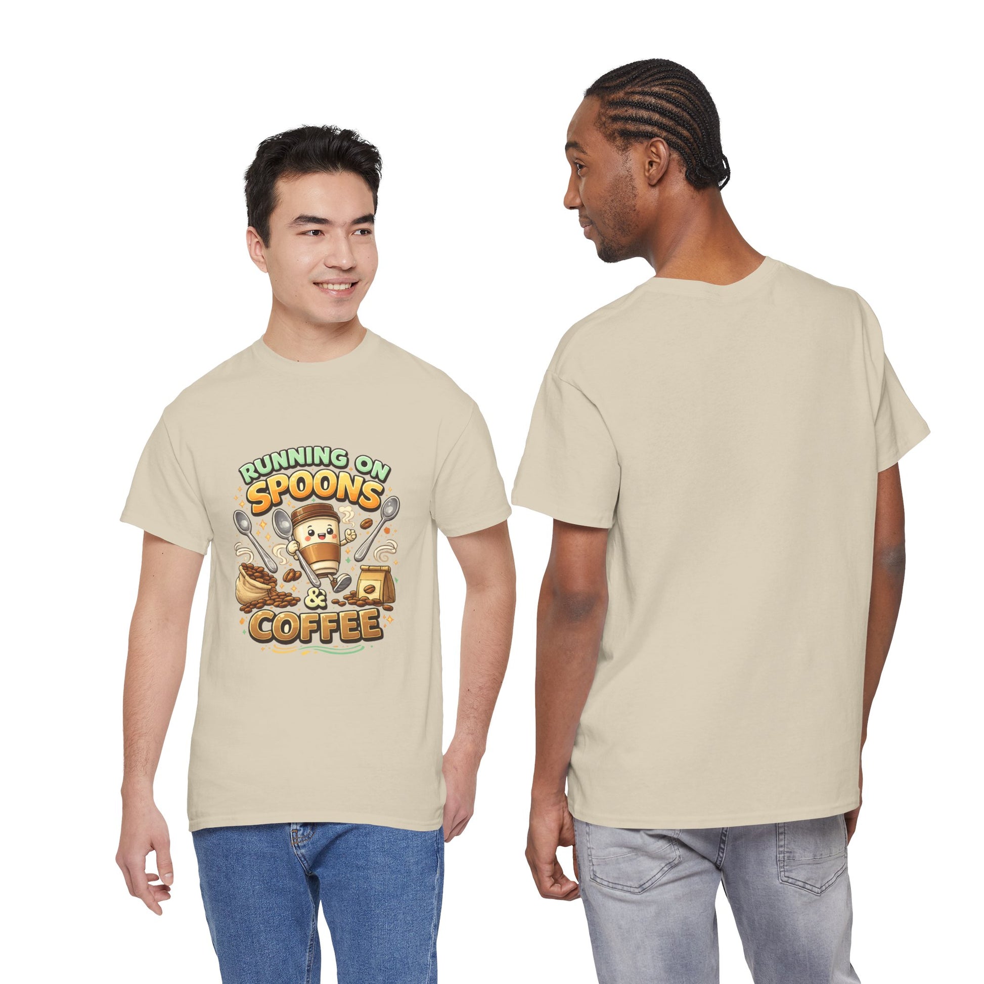 Running on Spoons & Coffee Tee - The Good Life Vibe