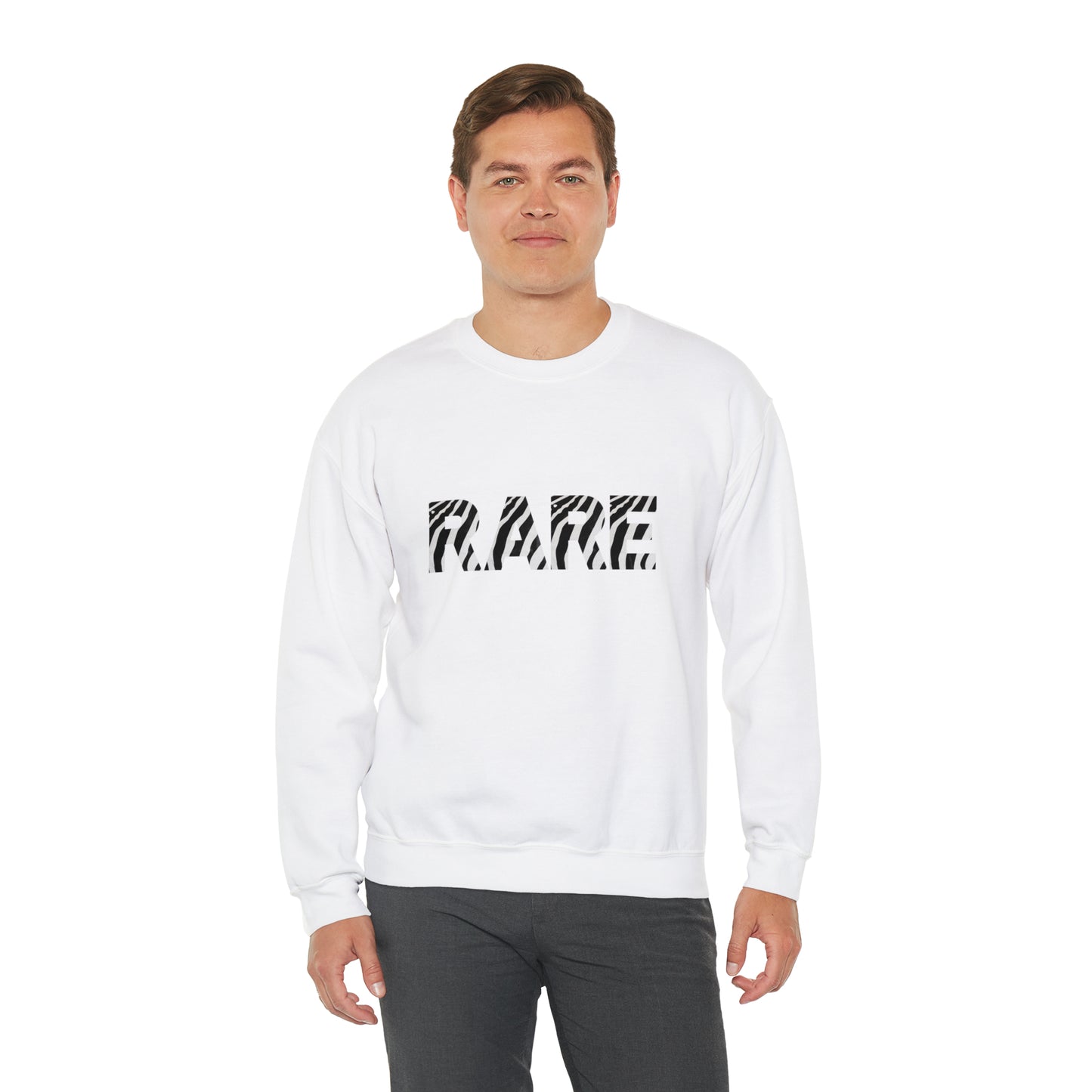 "Rare" Disease Zebra Print Sweatshirt