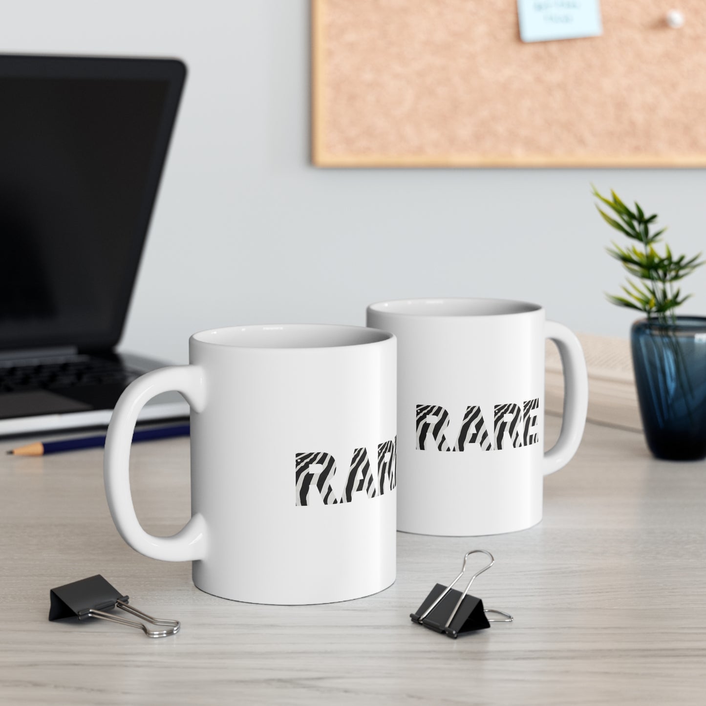 "Rare" Disease Zebra Print Coffee Cup/Mug
