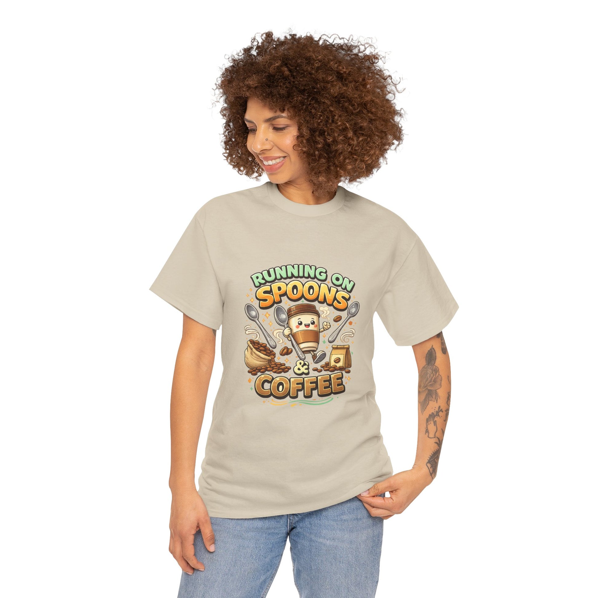Running on Spoons & Coffee Tee - The Good Life Vibe