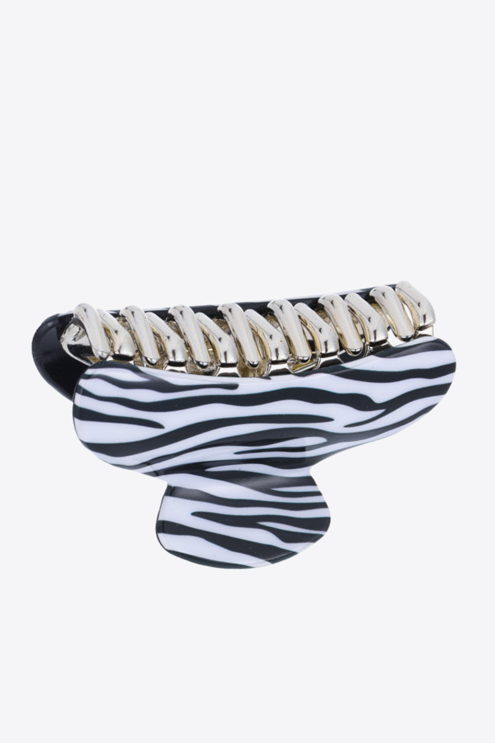 Zebra Print Claw Clip
