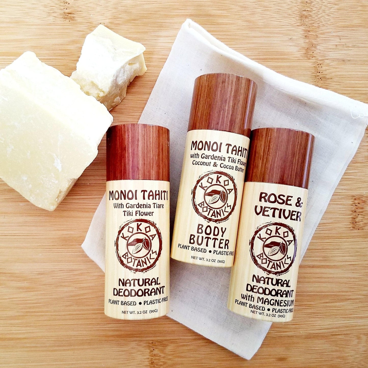 Kokoa Botanics Wellness Gift Set - Floral Collection - Gifts For Her - Vegan - Plastic-free