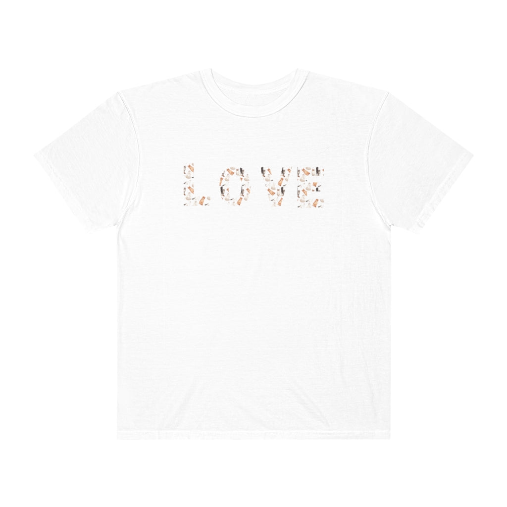 Love Cat Print Tee Graphic Cute T-Shirt Comfort Colors Tshirts Trendy Preppy - The Good Life Vibe