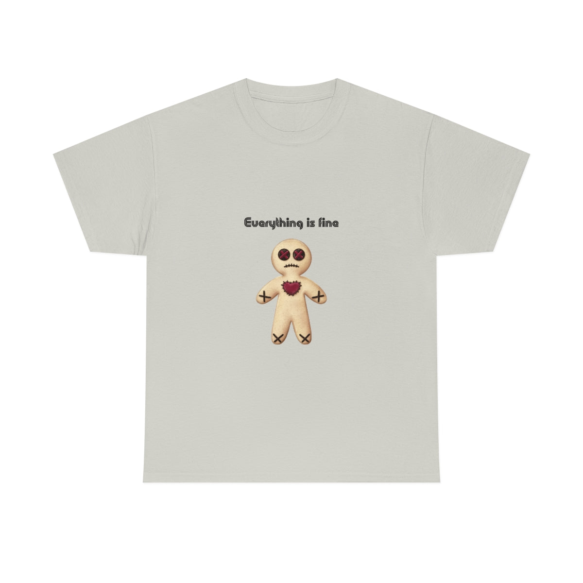 Everything is Fine Tshirt, I'm Fine Everything is Fine, Gingerbread Man, Christmas Shirt, Chronic Pain Shirt, Anxiety Shirt, FunnyTshirts - The Good Life Vibe