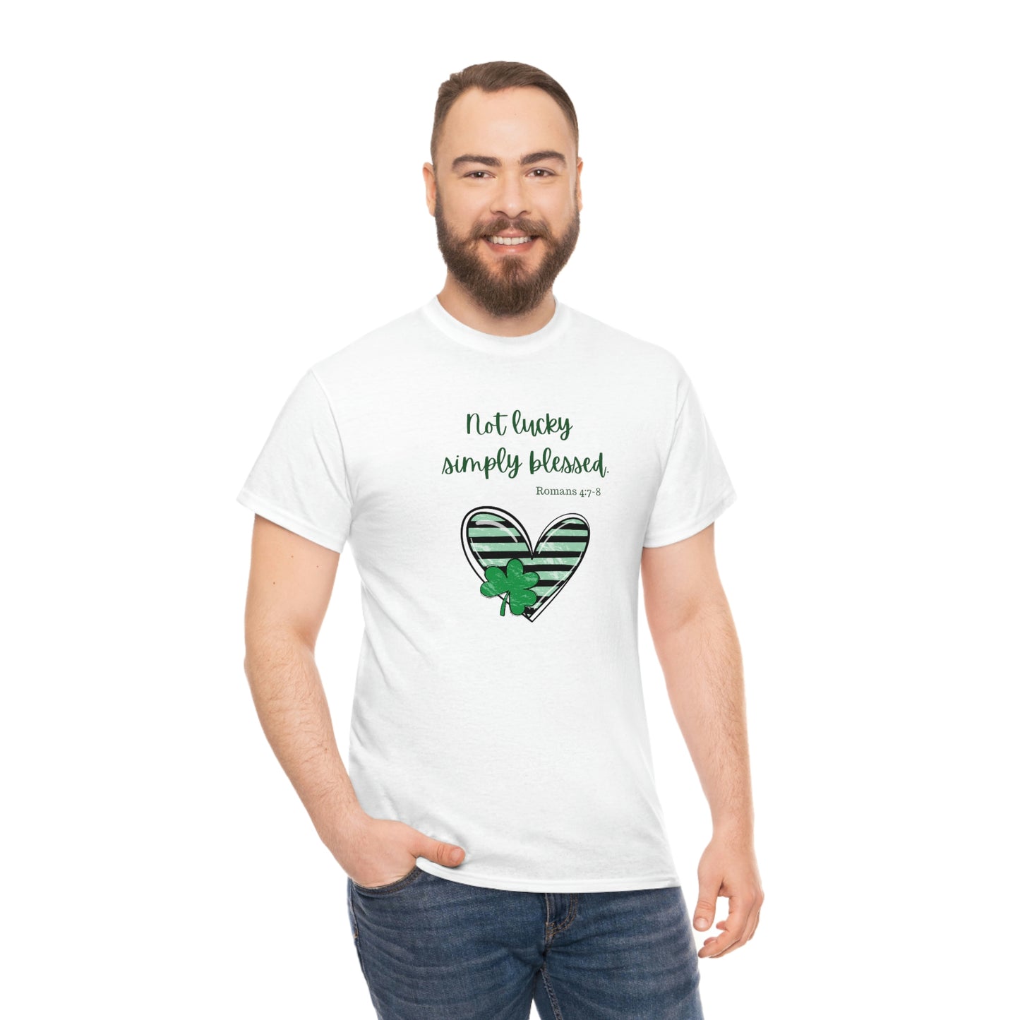Not Lucky But Blessed Shirt for St Patricks Day