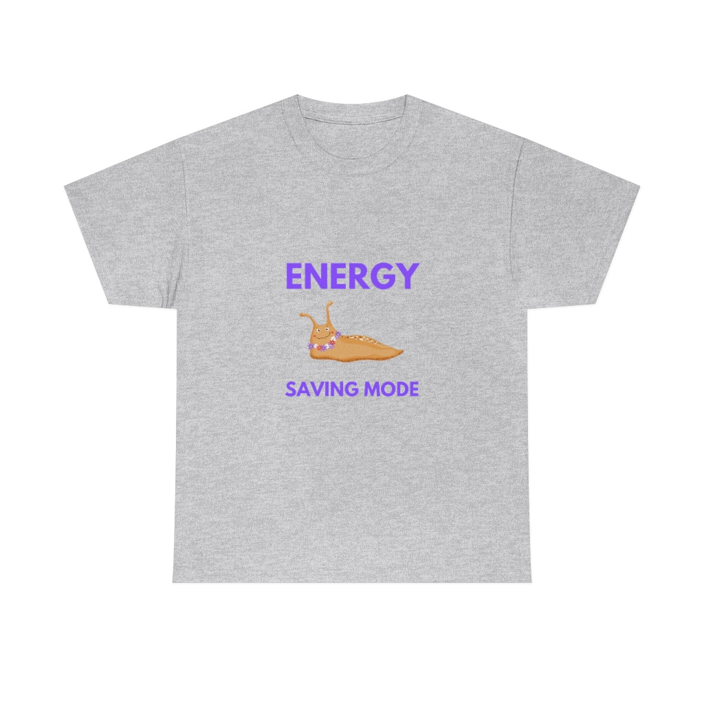 Energy Saving Mode Tee Slug Tshirt No Energy Shirt Funny Tshirts Funny Tshirts Mom Shirts Animal Tees - The Good Life Vibe