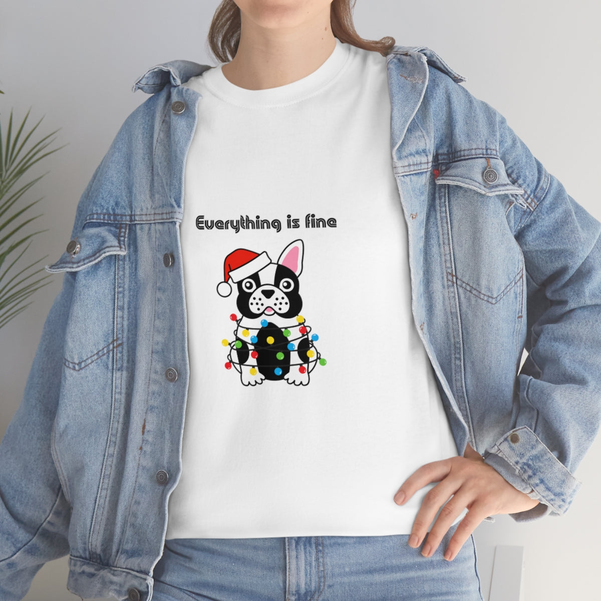 Everything is Fine Tshirt, I'm Fine Everything is Fine, Christmas Shirt, Funny Christmas Shirt, Sarcastic Tshirt, Funny Tshirt, Gift - The Good Life Vibe