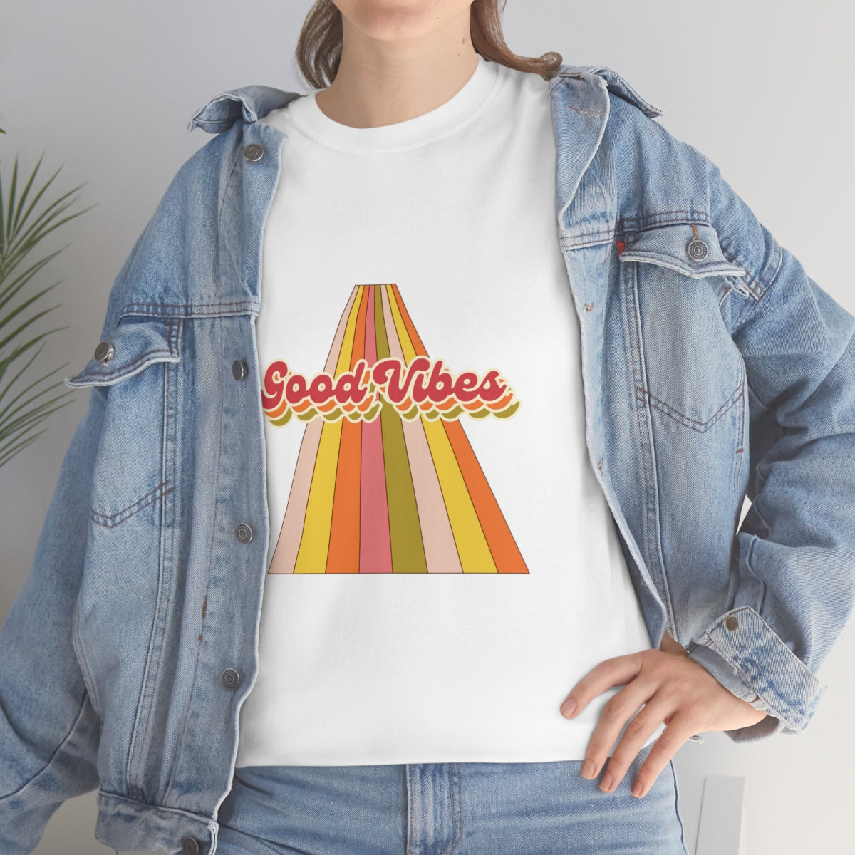 Good Vibes Shirt, Good Vibes Only Shirt, Retro Good Vibes Tshirt, Hippie Shirt, Retro Inspired Shirt, Boho Shirt, Peace Shirt, Unisex Tee - The Good Life Vibe