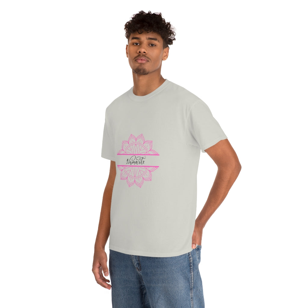 Namaste Tee Trendy Yoga Shirt Workout T-shirt Womens Tshirt Yoga Tee Graphic Comfy Shirt - The Good Life Vibe