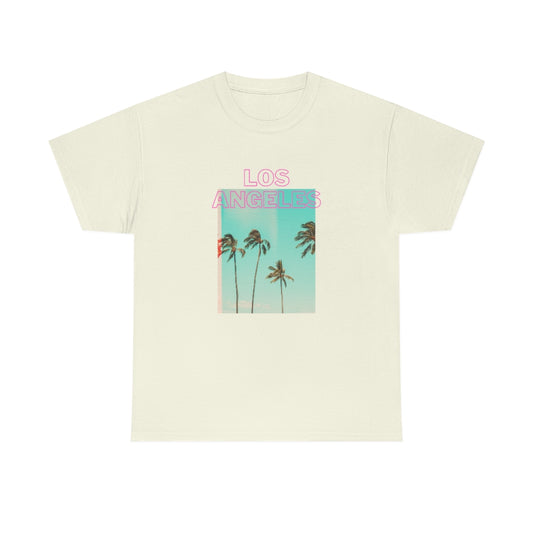 Los Angels Tee Los Angeles Shirt Preppy Clothes Trendy Shirts Aesthetic Shirt Beachy Tee Cute Comfy Clothes Palm Tree Shirt - The Good Life Vibe