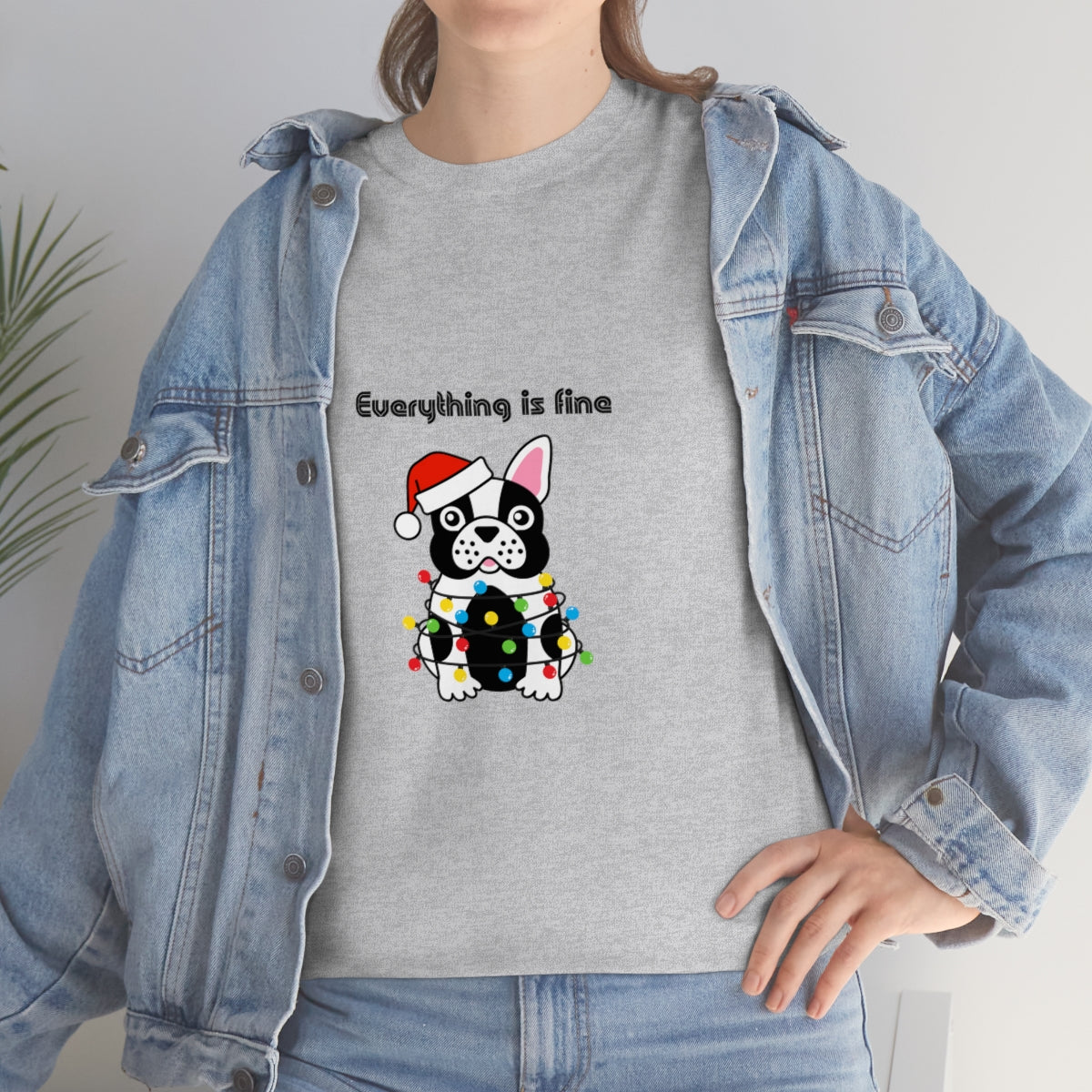 Everything is Fine Tshirt, I'm Fine Everything is Fine, Christmas Shirt, Funny Christmas Shirt, Sarcastic Tshirt, Funny Tshirt, Gift - The Good Life Vibe