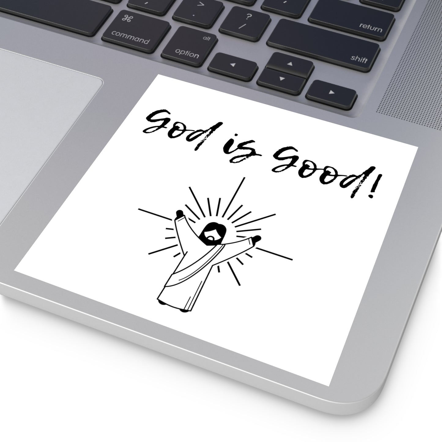 God Is Good Sticker, Christian Sticker,  Laptop, Phone, Notebook Sticker, Faith Sticker, Gift for Christian, Bible Verse, Religious Stickers - The Good Life Vibe