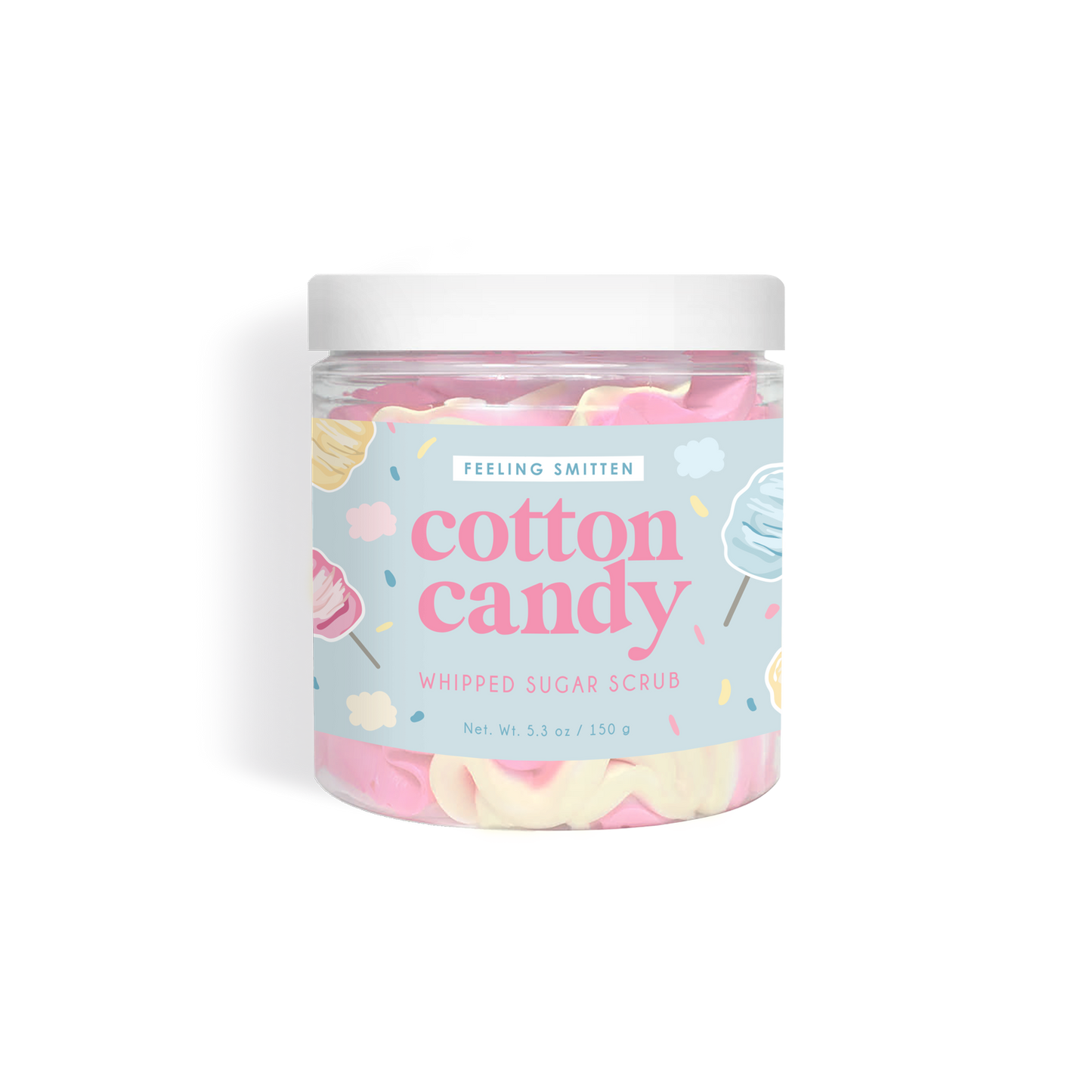 Cotton Candy Whipped Sugar Scrub - The Good Life Vibe