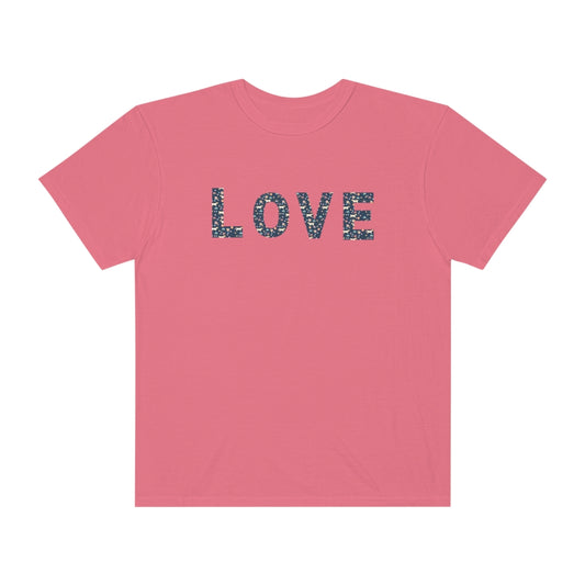 Love Dog Tee Comfort Colors Graphic T-Shirt Trendy Preppy Cute Shirt - The Good Life Vibe