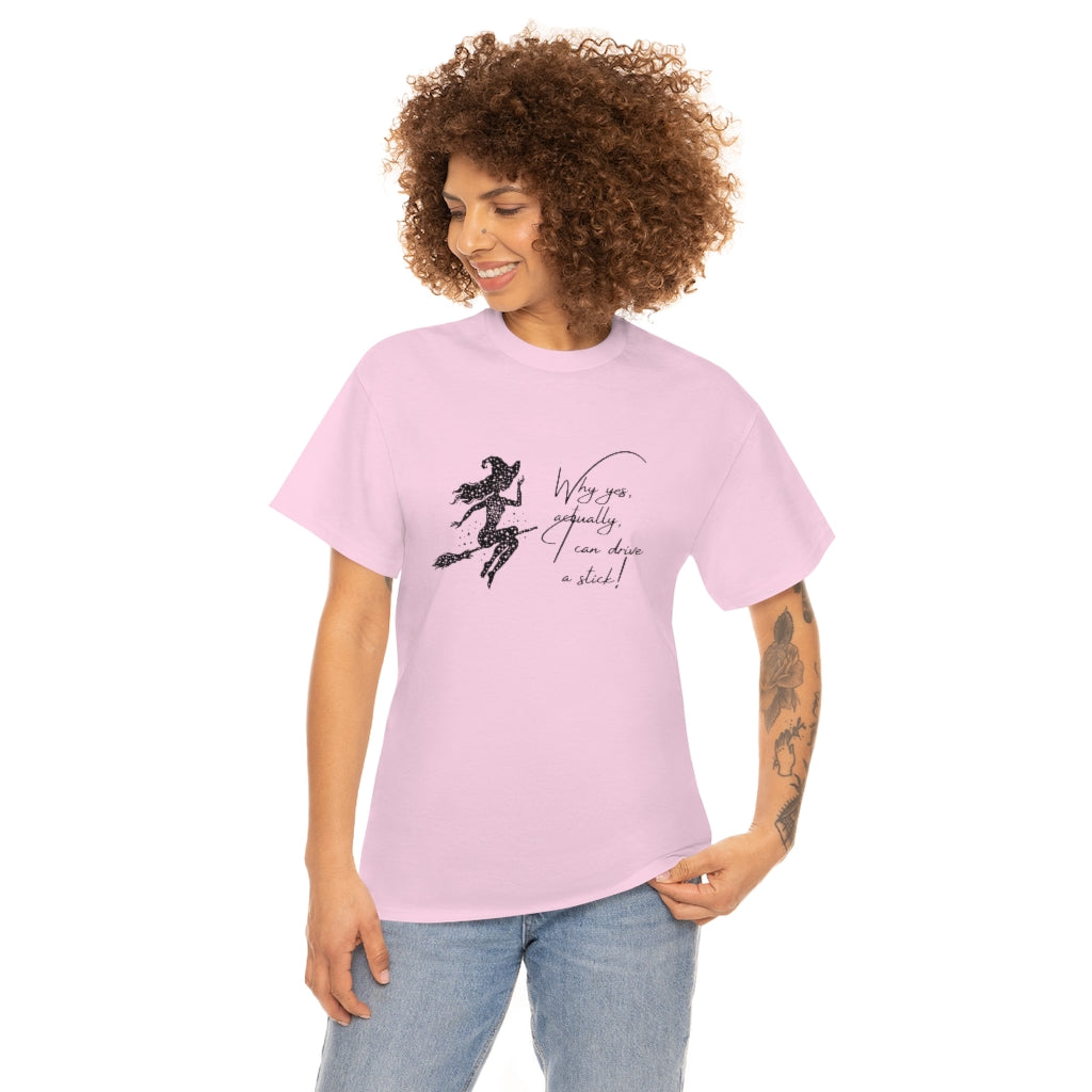 Witch Riding On Broom T-Shirt Funny Halloween Tee Sarcastic Fall Shirt Witches Tshirt Bitch T Witches Autumn Apparel - The Good Life Vibe