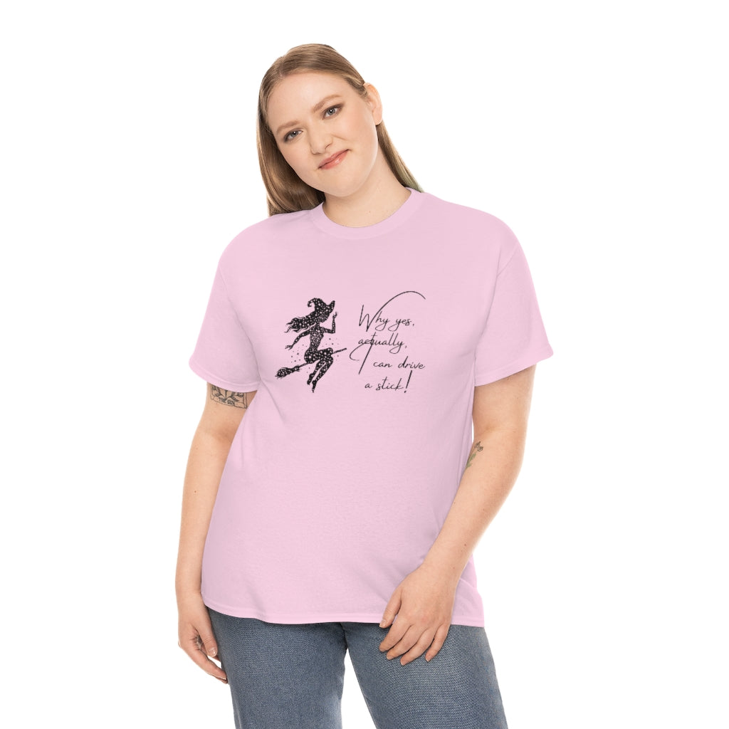 Witch Riding On Broom T-Shirt Funny Halloween Tee Sarcastic Fall Shirt Witches Tshirt Bitch T Witches Autumn Apparel - The Good Life Vibe