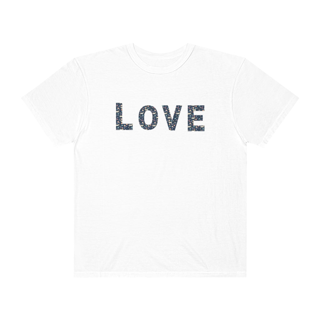 Love Dog Tee Comfort Colors Graphic T-Shirt Trendy Preppy Cute Shirt - The Good Life Vibe