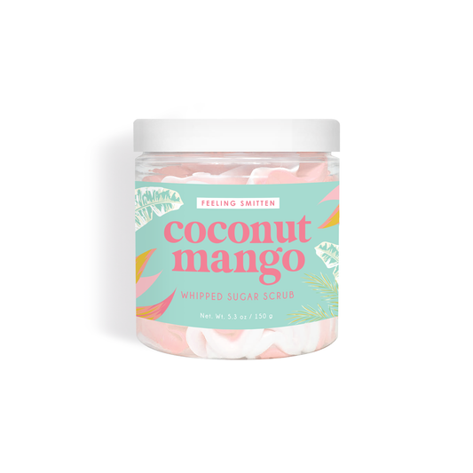 Coconut Mango Whipped Sugar Scrub - The Good Life Vibe
