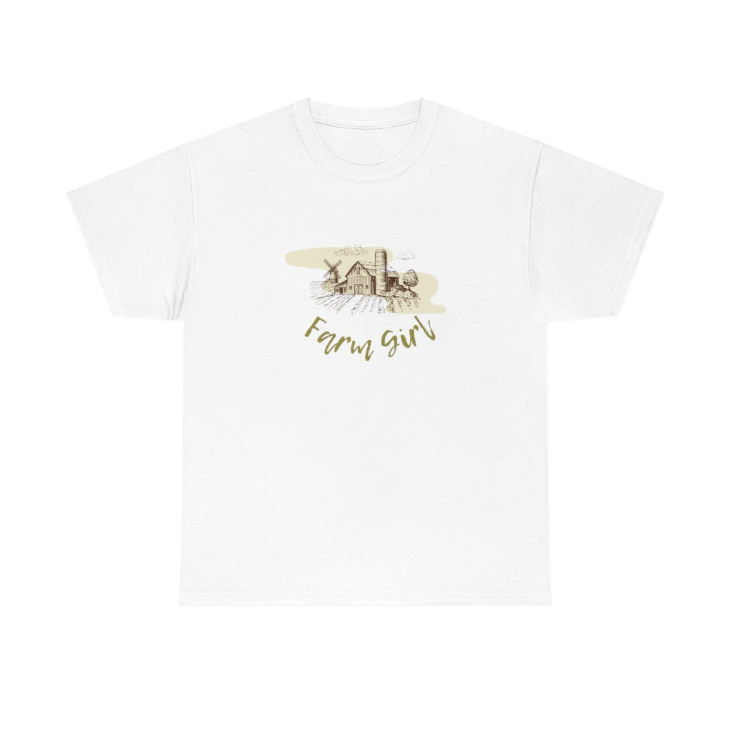 Farm Girl T-shirt, Cowgirl T-Shirt, Barn Outfit, Big Farmer Family T-Shirt, Rodeo T-Shirt , Horse-Riding T-Shirt, Country Girl T-Shirt - The Good Life Vibe