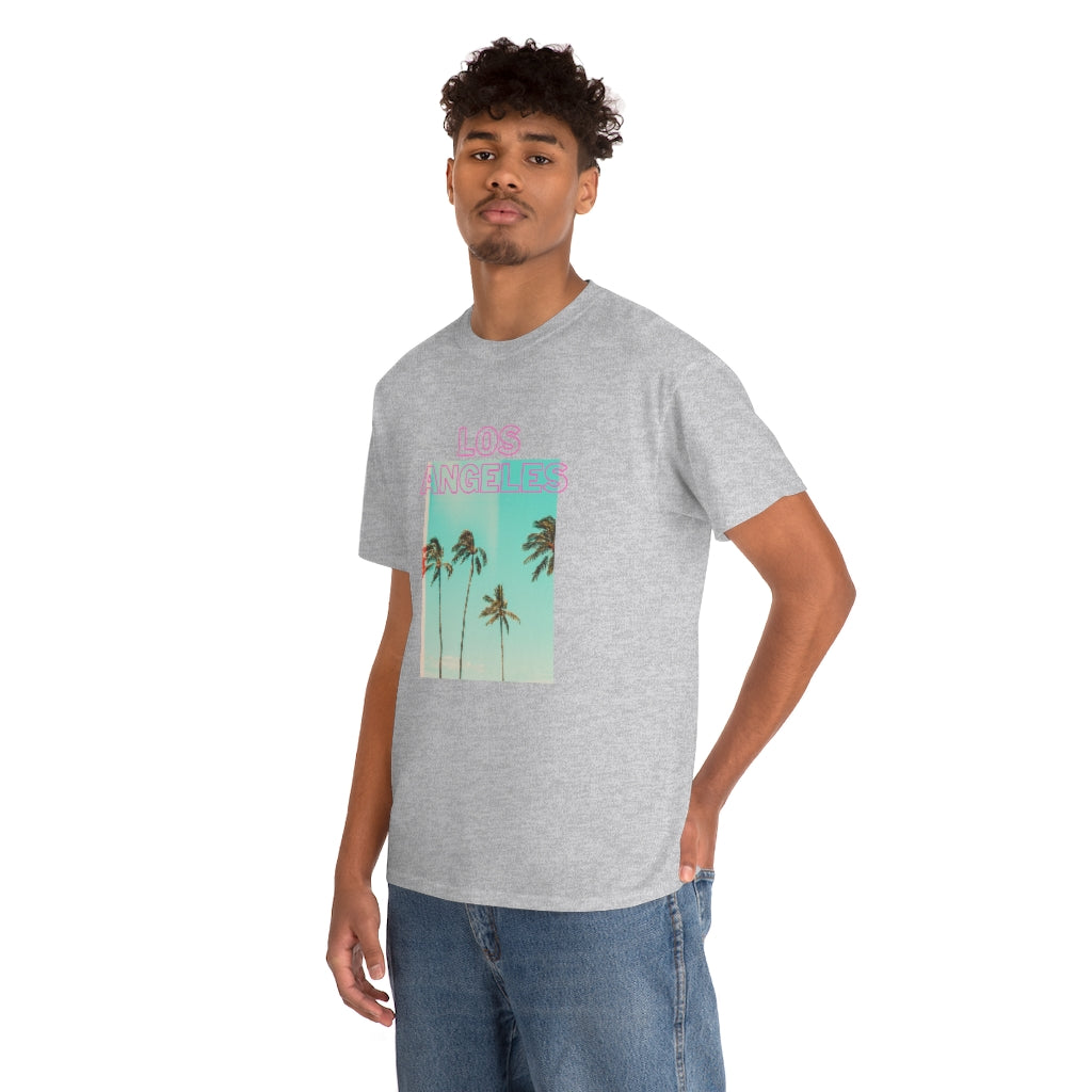 Los Angels Tee Los Angeles Shirt Preppy Clothes Trendy Shirts Aesthetic Shirt Beachy Tee Cute Comfy Clothes Palm Tree Shirt - The Good Life Vibe