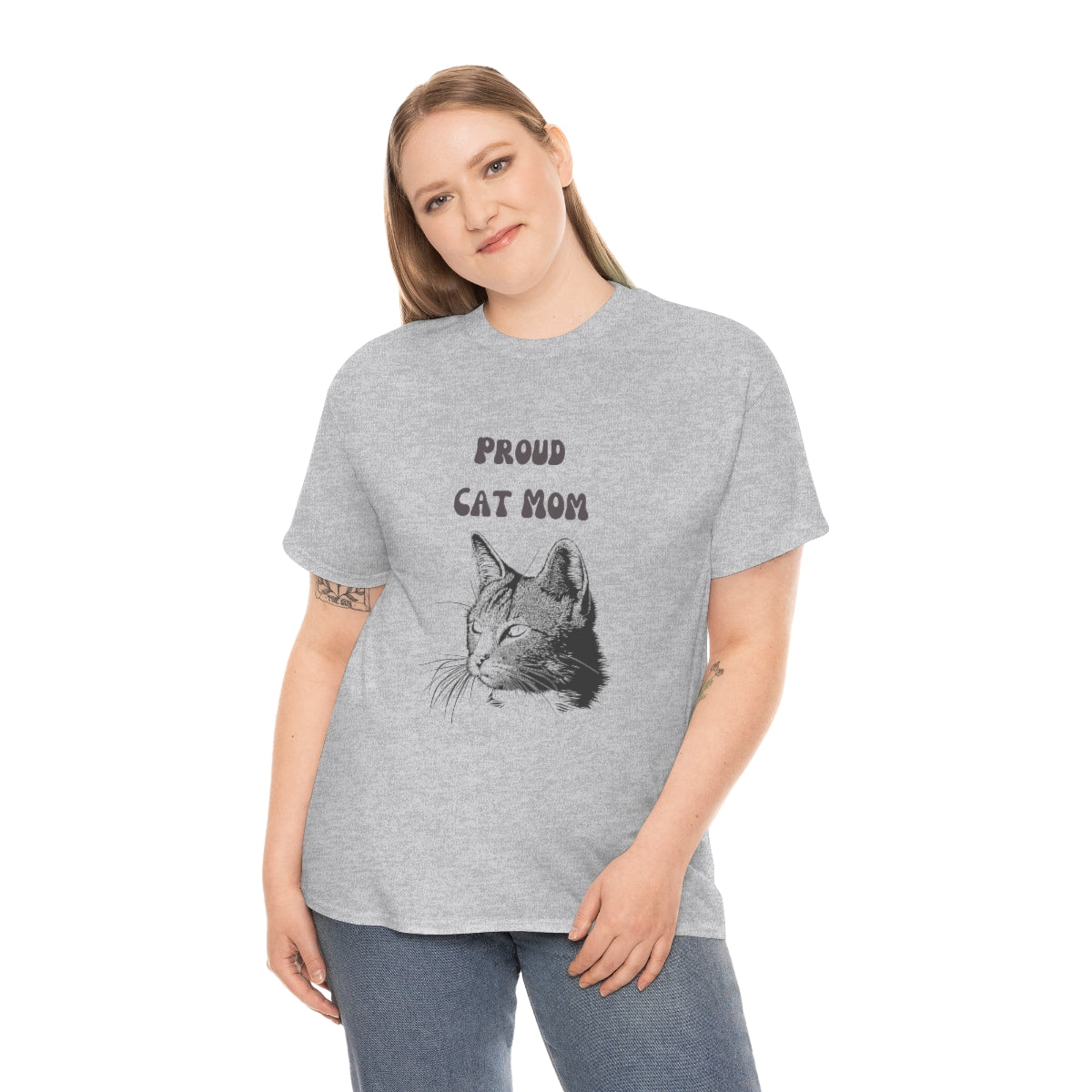 Fur top mom shirt