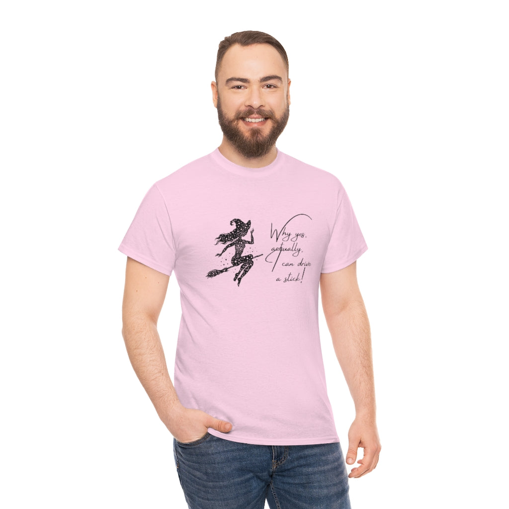 Witch Riding On Broom T-Shirt Funny Halloween Tee Sarcastic Fall Shirt Witches Tshirt Bitch T Witches Autumn Apparel - The Good Life Vibe