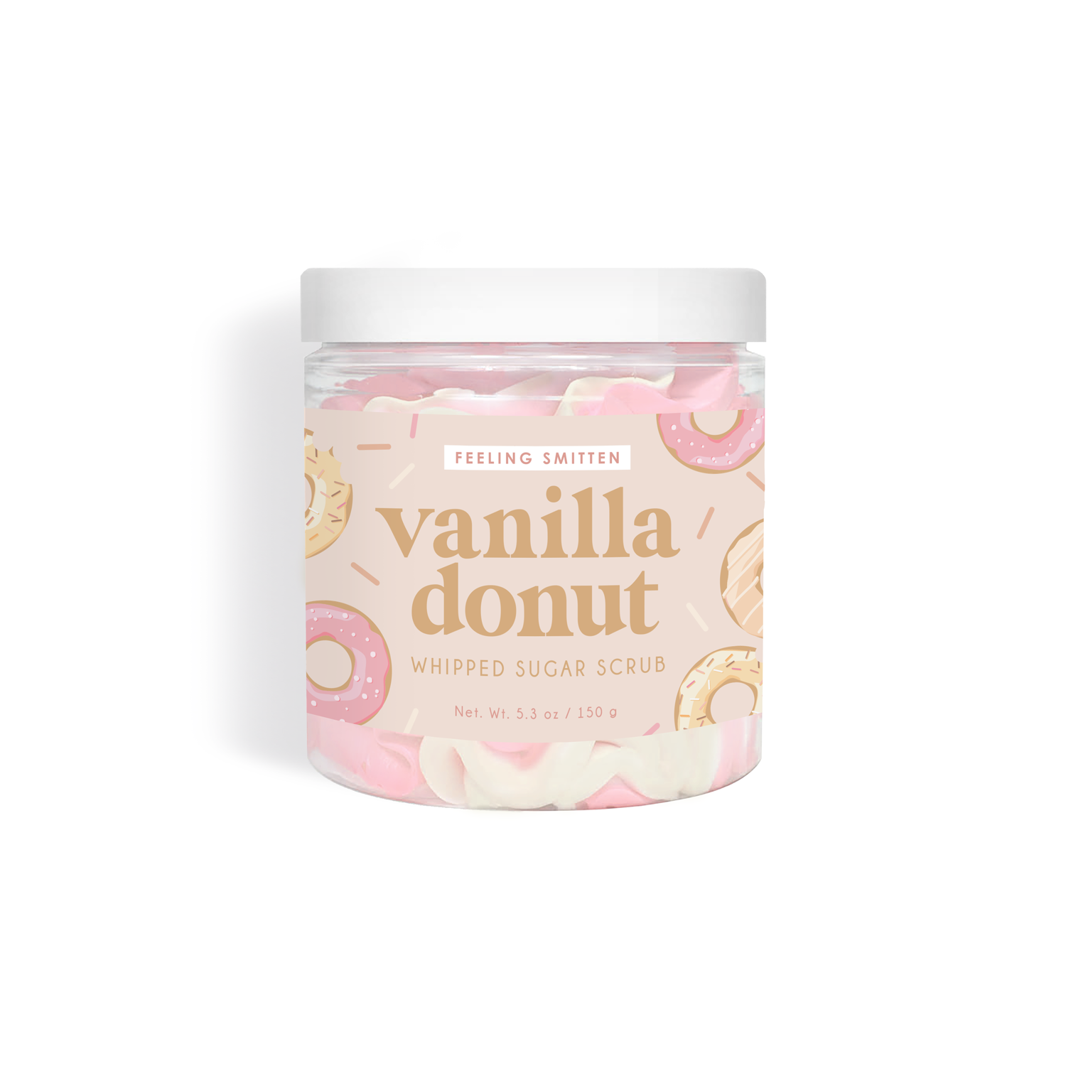 Vanilla Donut Whipped Sugar Scrub - The Good Life Vibe