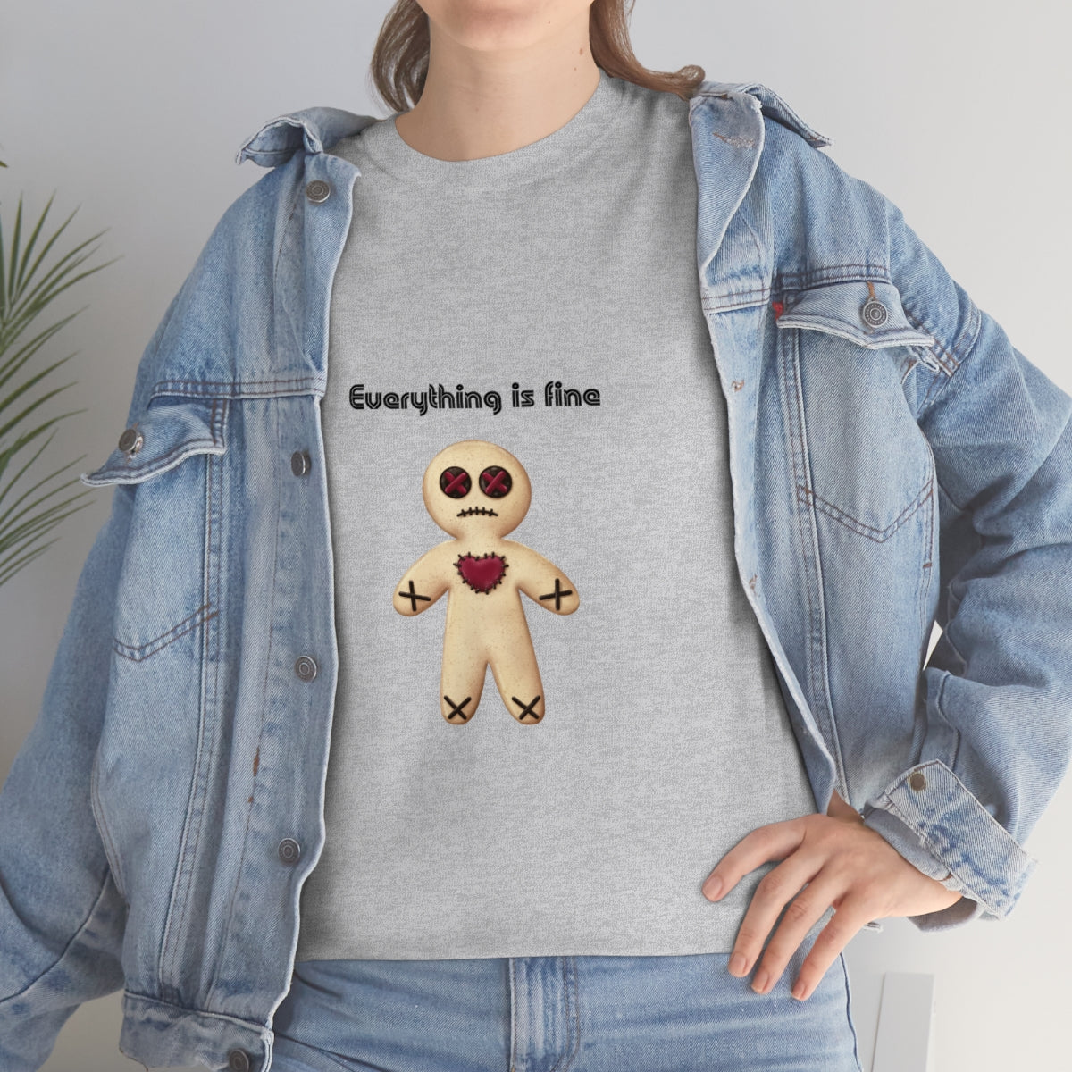 Everything is Fine Tshirt, I'm Fine Everything is Fine, Gingerbread Man, Christmas Shirt, Chronic Pain Shirt, Anxiety Shirt, FunnyTshirts - The Good Life Vibe