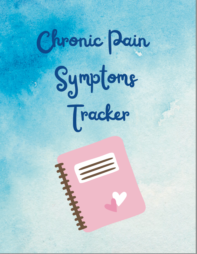 Chronic Pain Symptoms Tracker - 4 Months - Digital Download