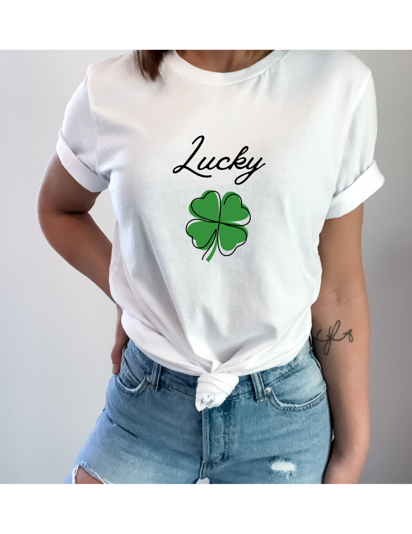 Lucky Tshirt, Shamrock Shirt