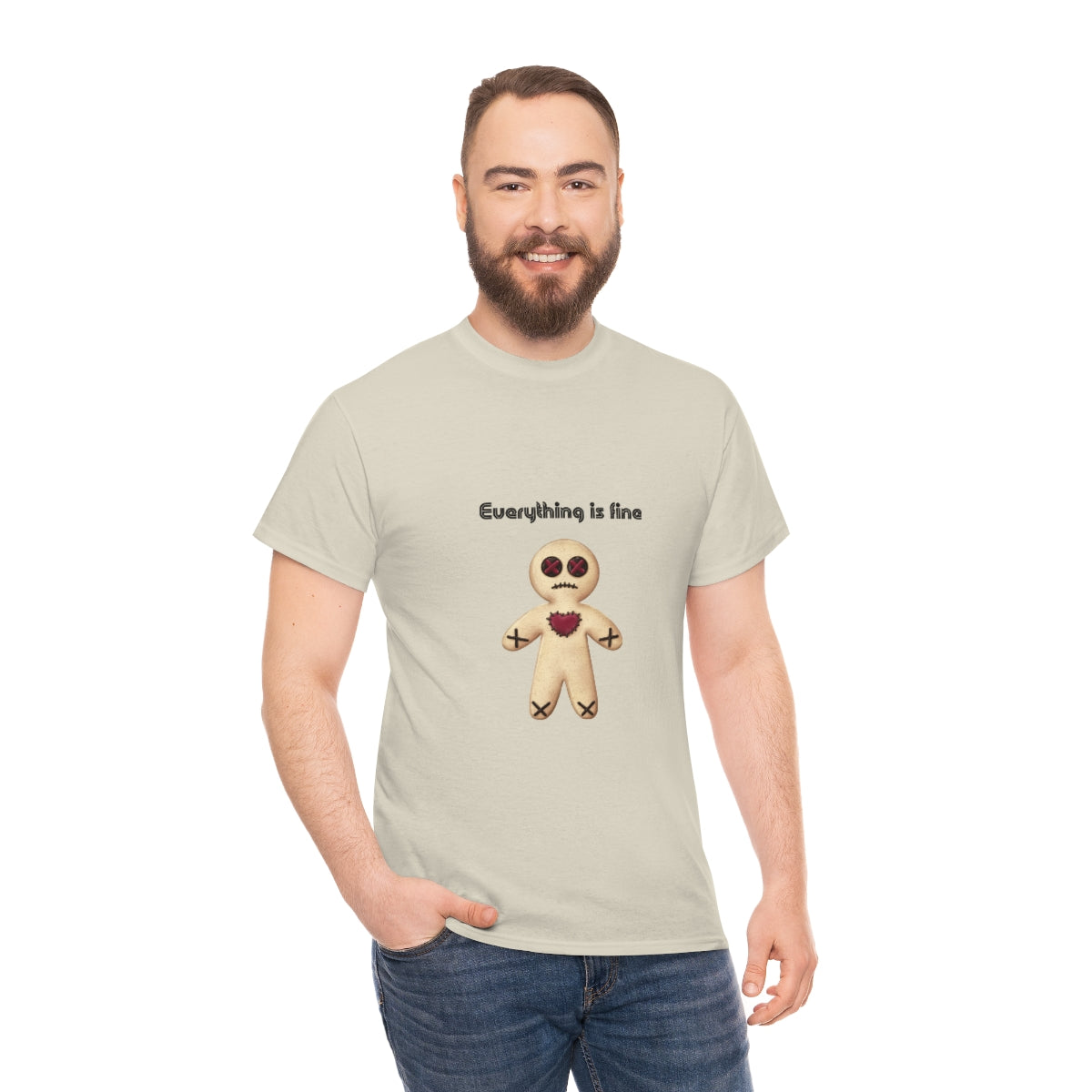 Everything is Fine Tshirt, I'm Fine Everything is Fine, Gingerbread Man, Christmas Shirt, Chronic Pain Shirt, Anxiety Shirt, FunnyTshirts - The Good Life Vibe