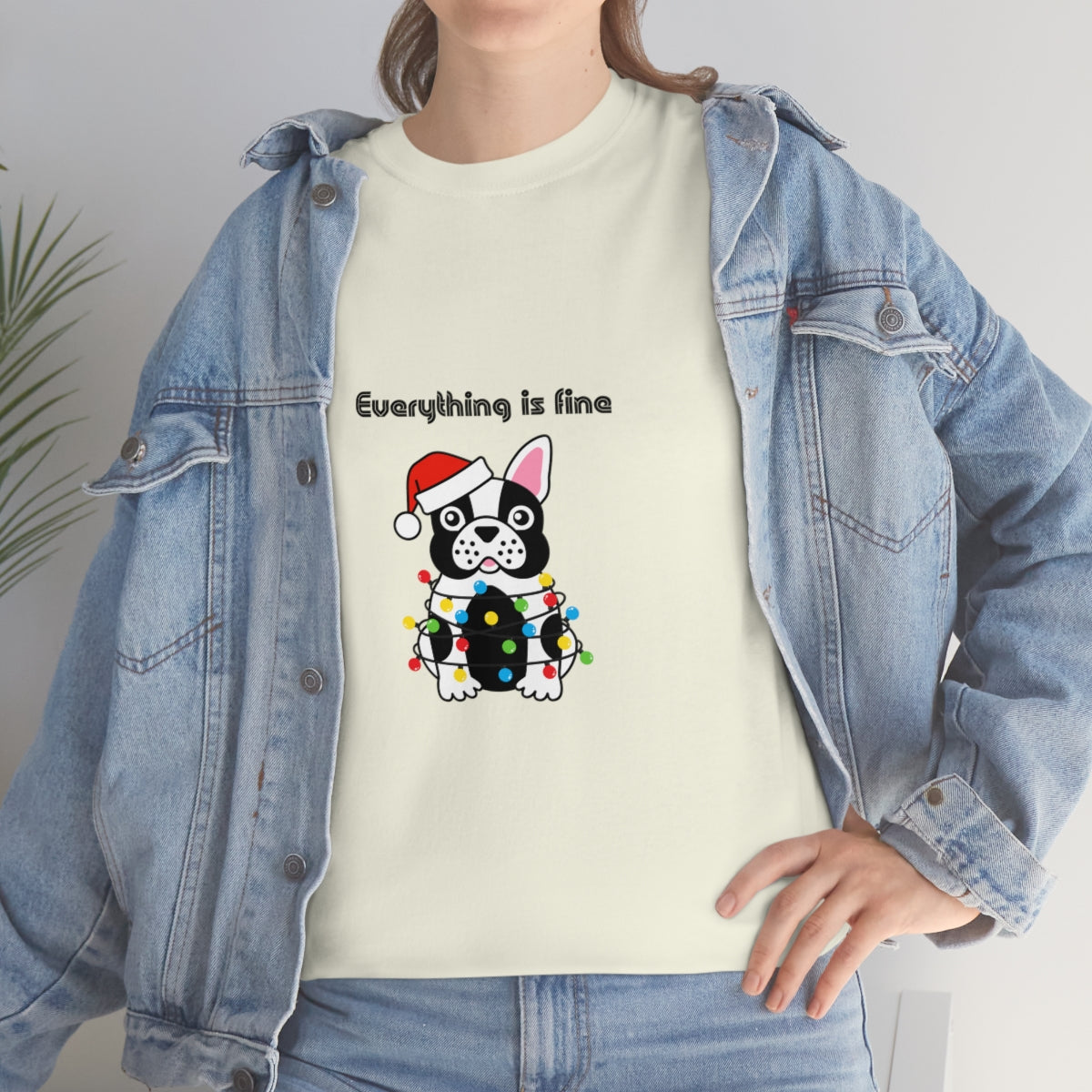 Everything is Fine Tshirt, I'm Fine Everything is Fine, Christmas Shirt, Funny Christmas Shirt, Sarcastic Tshirt, Funny Tshirt, Gift - The Good Life Vibe