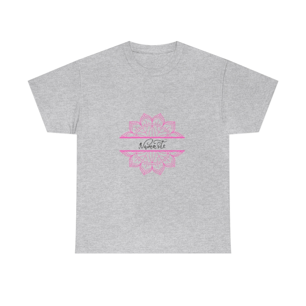 Namaste Tee Trendy Yoga Shirt Workout T-shirt Womens Tshirt Yoga Tee Graphic Comfy Shirt - The Good Life Vibe