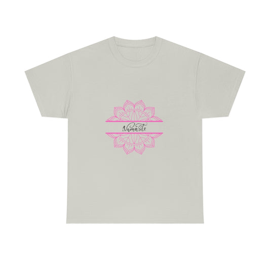 Namaste Tee Trendy Yoga Shirt Workout T-shirt Womens Tshirt Yoga Tee Graphic Comfy Shirt - The Good Life Vibe