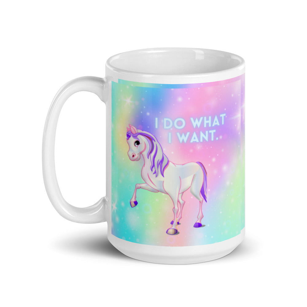 Unicorn I Do What I Want Mug - The Good Life Vibe