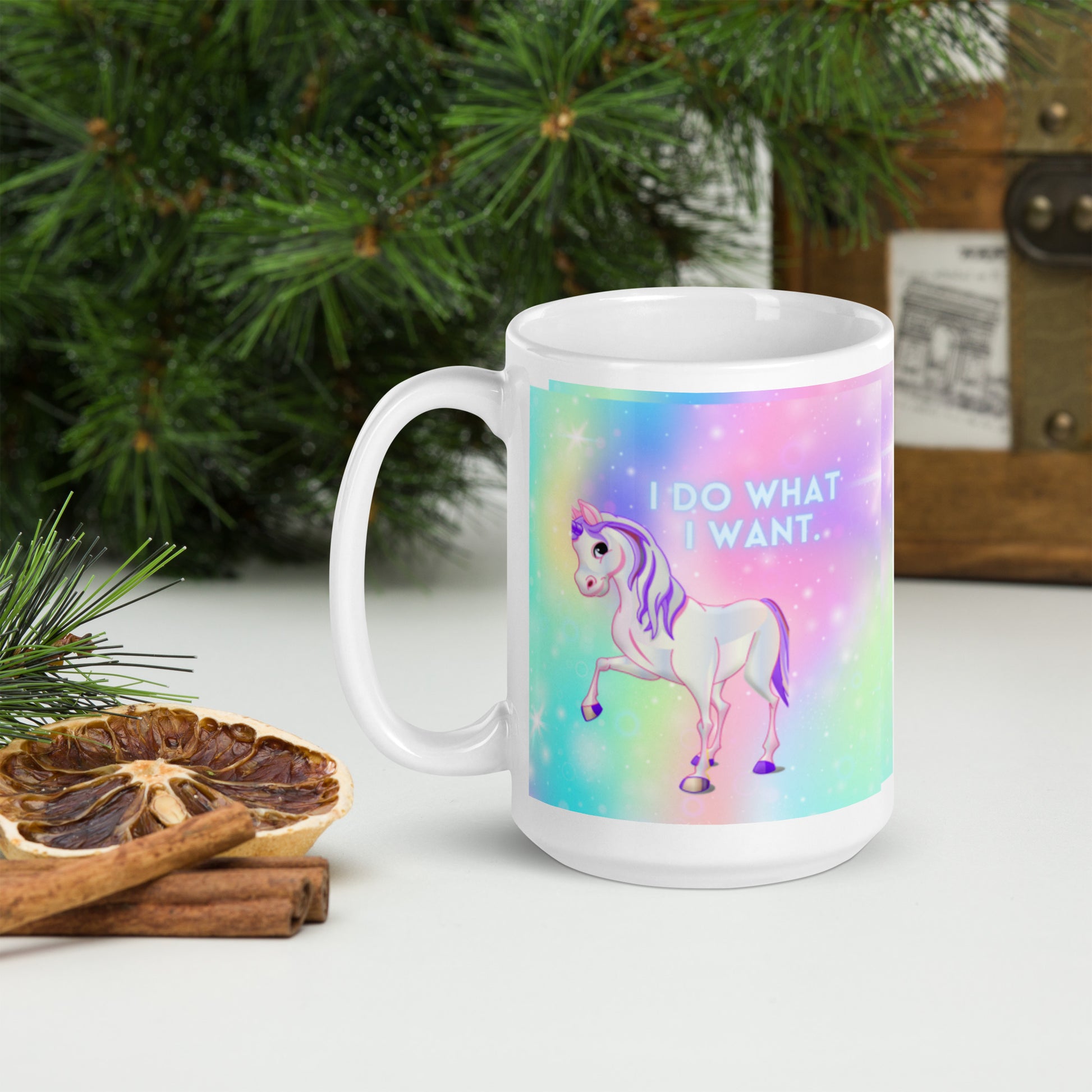 Unicorn I Do What I Want Mug - The Good Life Vibe