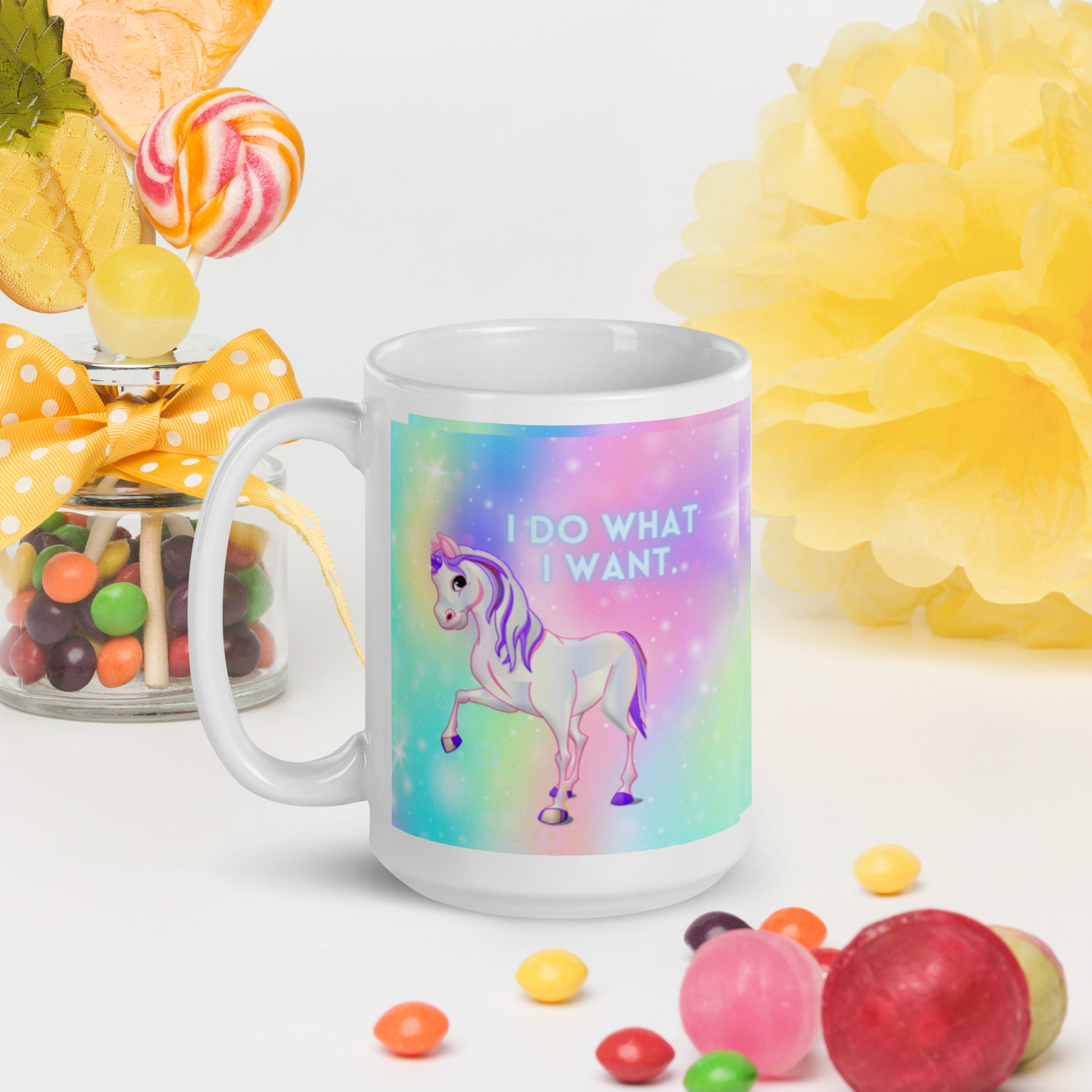 Unicorn I Do What I Want Mug - The Good Life Vibe