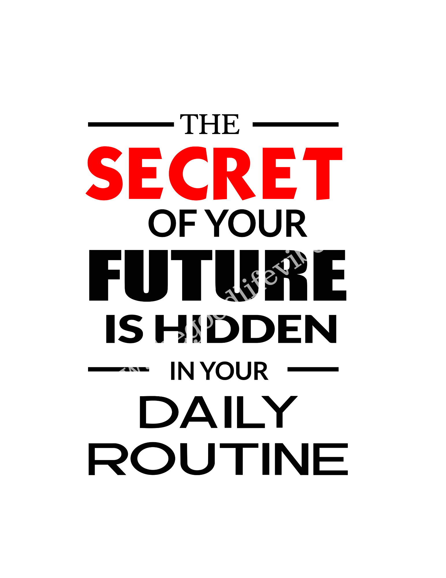 Daily Routine Reminder - Digital Download / Printable – The Good Life Vibe